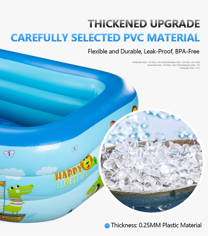 🏊 49% OFF NOW! 🎉 Children's Inflatable Pool – Sturdy PVC & easy setup – Perfect for backyard fun on hot days – safe and colourful for kids 🌞✨
