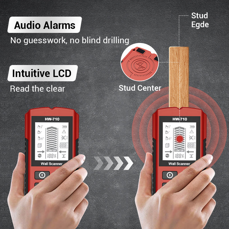 🎉 49% OFF!! 💯Multifunctional Handheld Metal & Wall Detector✨