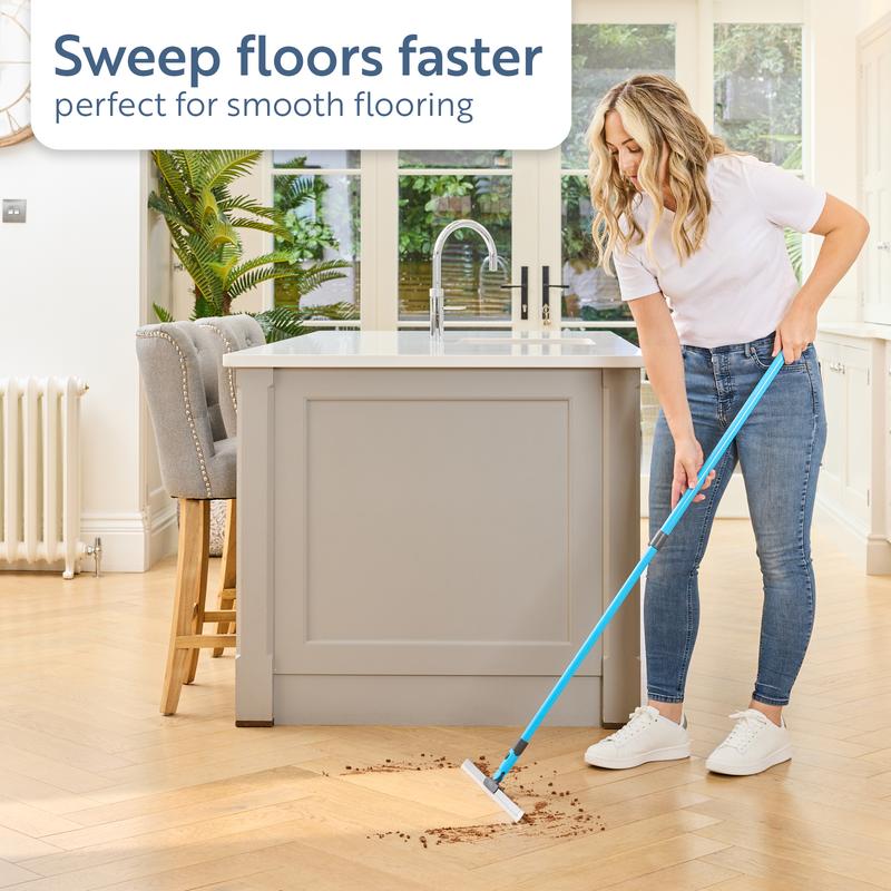 🧼LAST DAY SALE:49% OFF🔥🔥Minky Flexi Edge Sweeper: Multi-Surface Cleaning for Floors, Carpets & Windows