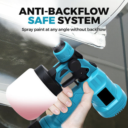 Wireless electric paint sprayer