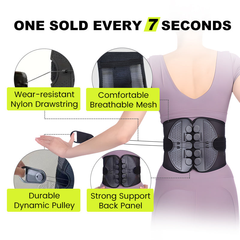 🔥HOT SALE 49% OFF🔥Adjustable Lumbar Support Belt Lower Back Brace