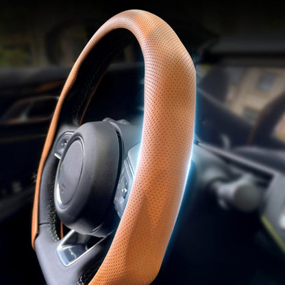 🏆 50K+ SOLD! – Almost Gone💥-✨ Nappa Leather car steering wheel cover