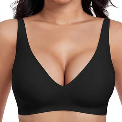 🏆LAST DAY SALE 49% OFF 🔥Super Firming Leopard Print Jelly Bra | Women Wirefree Bras 👍No More Sagging Breasts