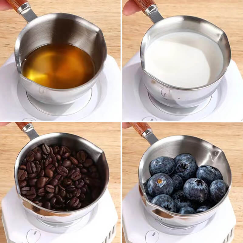 🍯Mini 304 Stainless Steel Pot – Perfect for Butter, Milk and Coffee!🍯