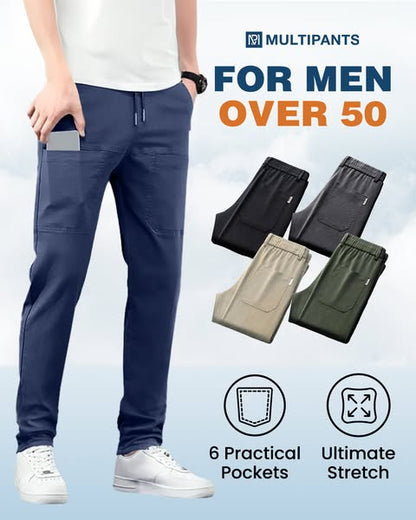 🎁Hot Sale 49% OFF🏆MultiPants – High Stretch Multi-pocket Durable Cargo Pants1
