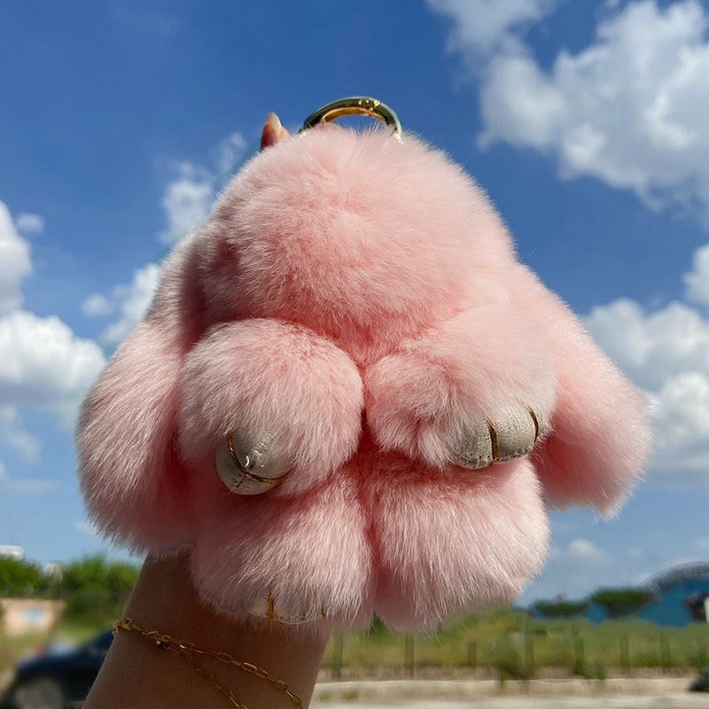 🏆LIMITED TIME SPECIAL SALE 49% OFF🐰Handmade Soft Bunny PomPom Charms