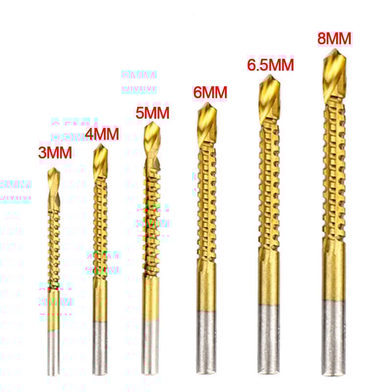 Twist Drill Bit Set Power Tool Accessories(6 Pcs )