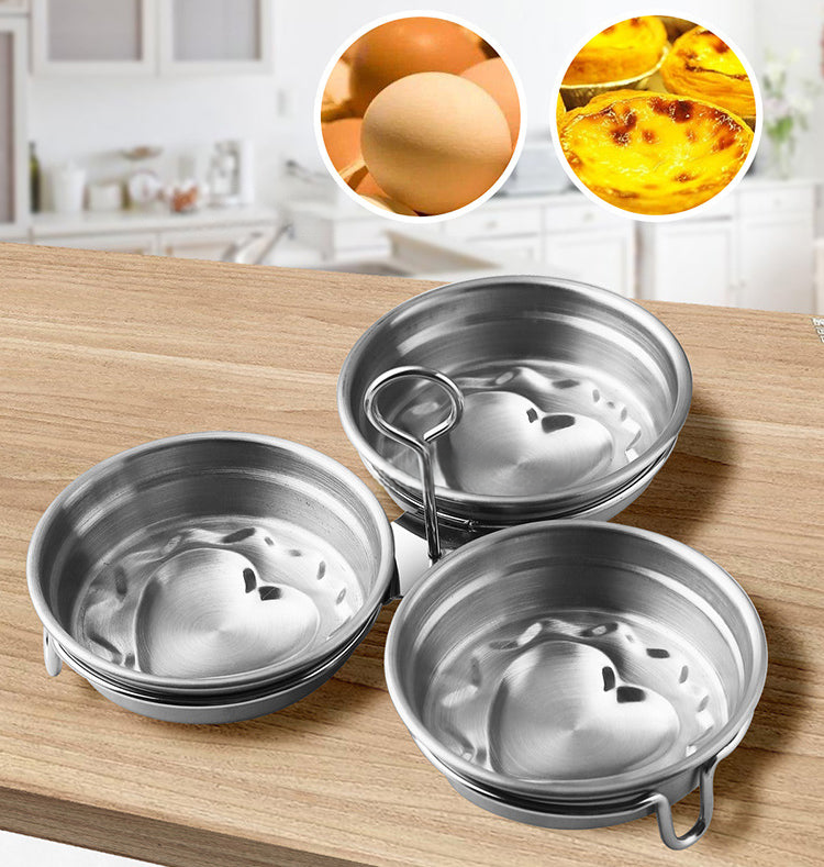 🎁🔥 HOT SALE – 49% OFF! 🥚 304 Stainless Steel Egg Cooker – Food-Grade, Sturdy & Easy-Release Design ✨🍳