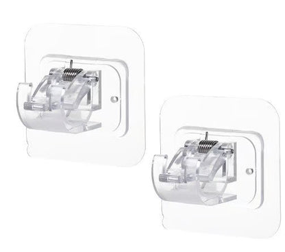 🔥Buy 2 Get 1 Free💥Nail-Free Adjustable Curtain Rod Holders (set of 2)