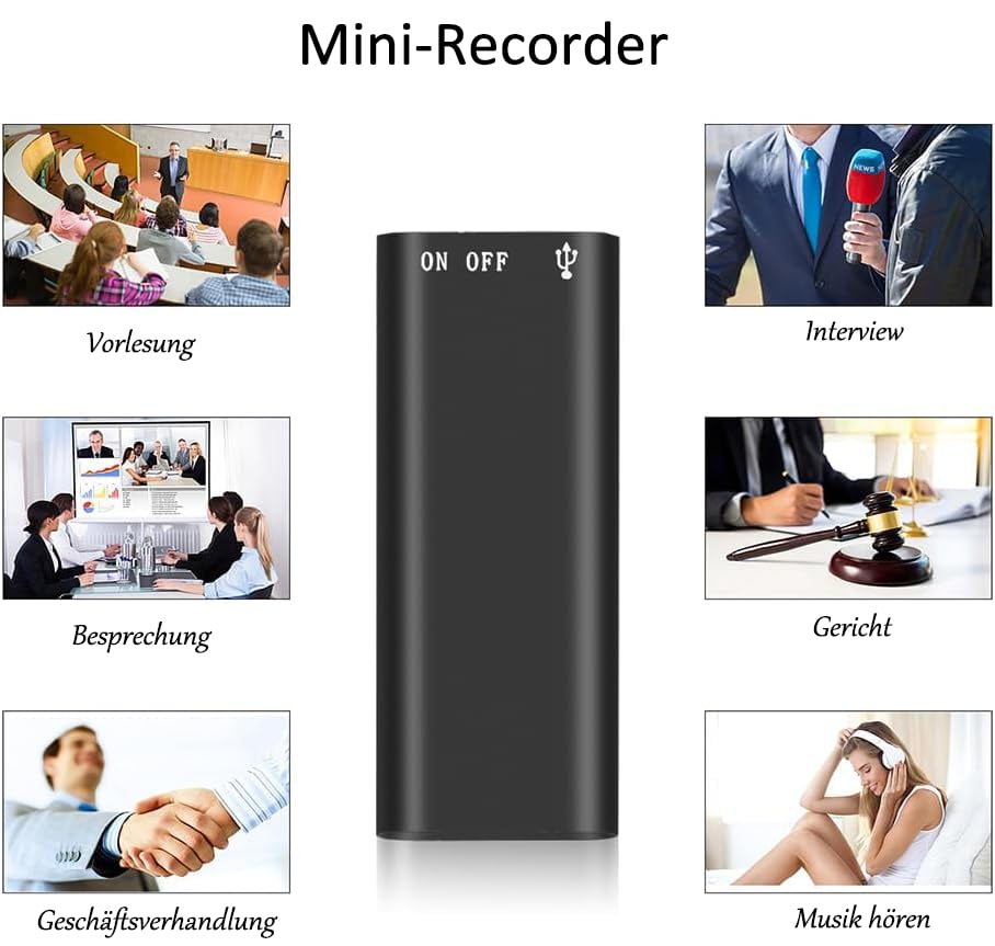 🔥2026 New Arrivals: 49% Off for a Limited Time!🔥 – Smart Sound Capture, Compact & Easy to Use, Long Battery Life 🔋