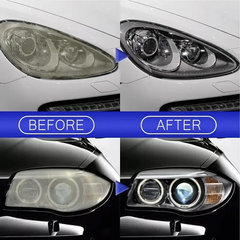 💥LAST DAY SALE 49% OFF⏰🚘Automotive Headlamp Restoration Fluid Kit