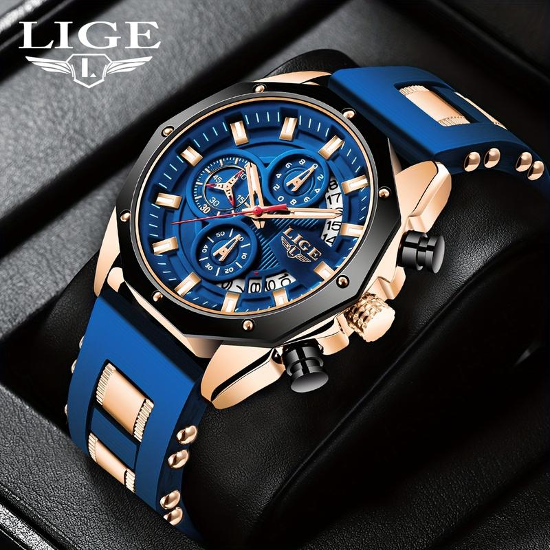 ⌚ 49% OFF NOW! 💪 Men's Outdoor Waterproof Sport Quartz Watch – Chronograph function, durable & water-resistant – Perfect for sports, travel & daily wear 🏃‍♂️