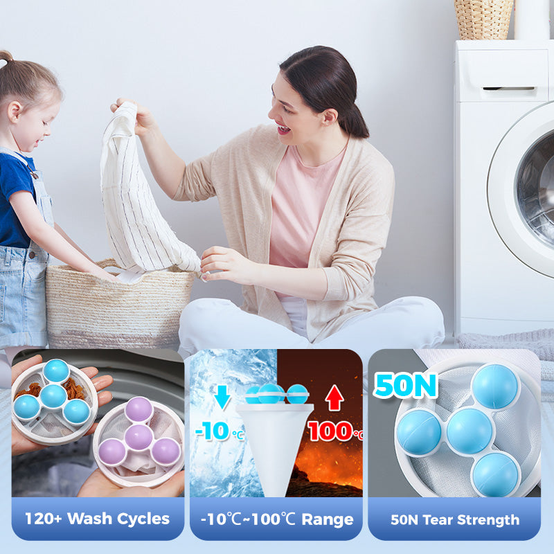 🎉Hot Sale 49% OFF🎉Floating Lint Mesh Bag For Laundry Floating Hair Filtering Mesh Removal
