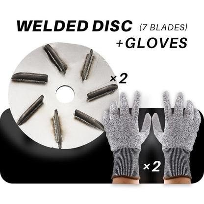 Labor-Saving Pig Hair Remover Scraper Disc