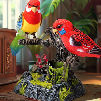 🔥HOT SALE🦜Electric battery-powered voice-controlled parrots