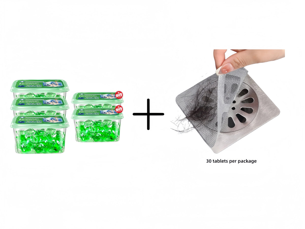 🥳2026 HOT SALE🥳💞78K+ SOLD!🏠💧Drain Deodorizer Pods – Bio‑enzyme formula neutralizes smells at the source. Instant fresh scent, no harsh chemicals. Say goodbye to embarrassing odours. 🚰✅