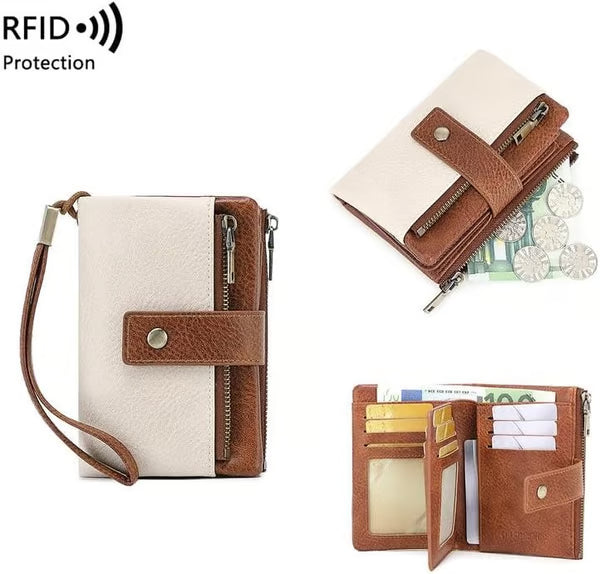 📢📢49% OFF !!!⏰Women's RFID Blocking Leather Wallet👛