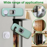 🚨 LIMITED-TIME 49% OFF! 🔒 Multifunctional Child Proof Refrigerator Locks – Secure, Invisible, Simple Install ✨