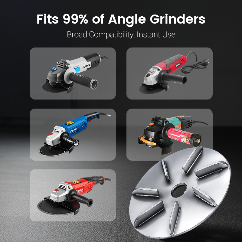 Labor-Saving Pig Hair Remover Scraper Disc