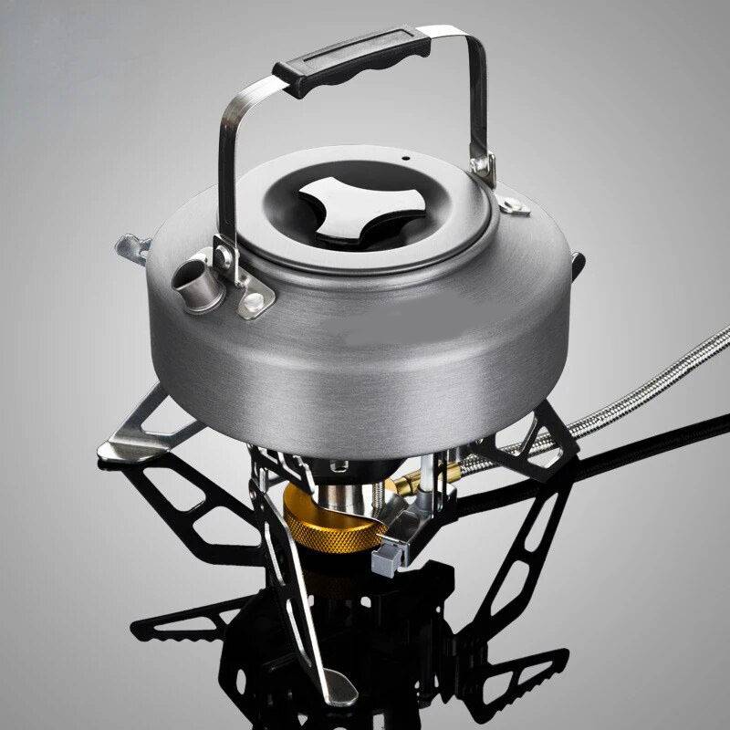📢📢49% OFF !! ⏰Camping Gas Burner – 5800W, Piezo Ignition, Windproof 🔥
