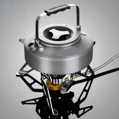 📢📢49% OFF !! ⏰Camping Gas Burner – 5800W, Piezo Ignition, Windproof 🔥