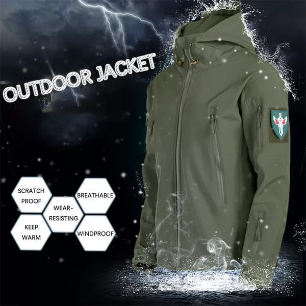 ⚡Last 12 Hours🔥49% OFF!🎉Men's Windproof Waterproof Jacket