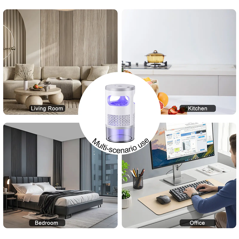 🎁2026 New Arrivals 49% OFF💥Indoor LED Bug Zapper – UV Light, Chemical-Free, Night Light ✨