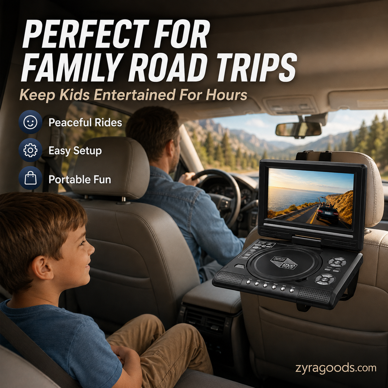 📺 49% OFF | 7.8" HD Portable DVD Player – Your Pocket Cinema Anywhere! 🍿