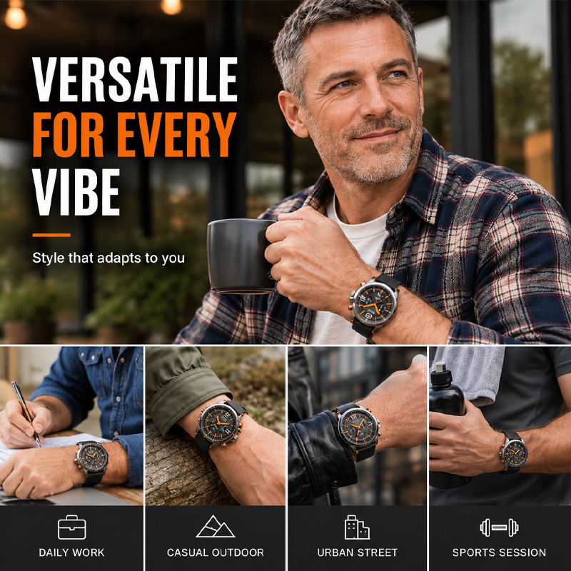 🏆✨LAST DAY 49% OFF⌚Men’s Casual Quartz Watch
