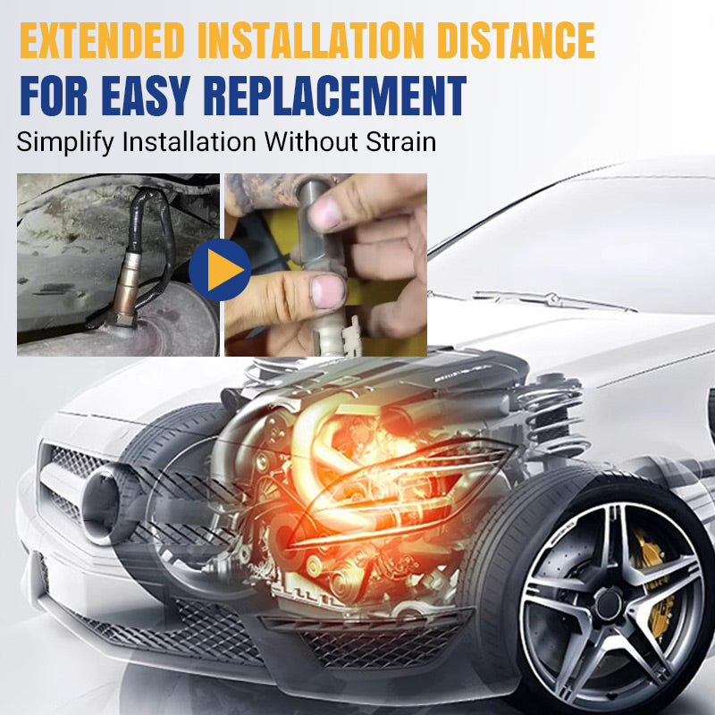 🥳2026 HOT SALE🥳💞50K+ SOLD!💷🔥Hot Sale🔥50% OFF! O2 Sensor Adapter M18*1.5 – Tight space? No problem! Extends clearance for easy DIY sensor replacement. No garage needed! 🔧📏