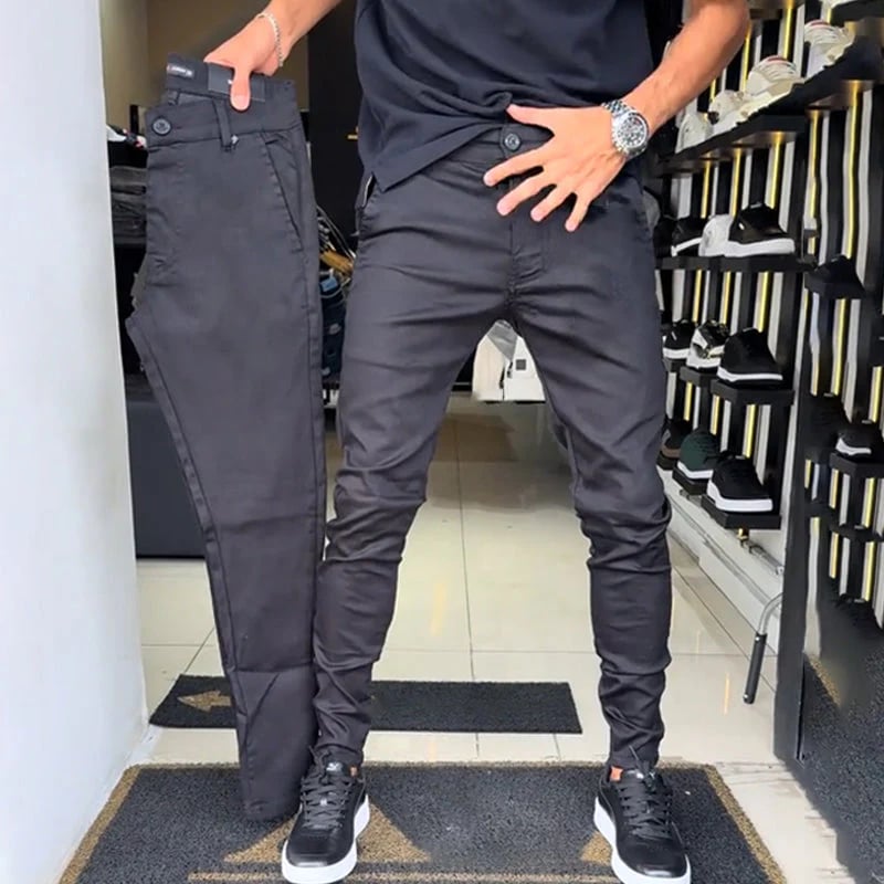 💥✨Limited-time 49% Off ✨Men's high quality stretch casual solid color trousers
