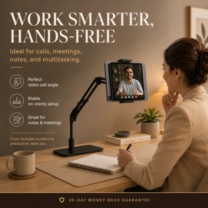 🔖 LIMITED-TIME 49% OFF! ⚡ Hidden Bedside Retractable Phone & Tablet Holder🛏️