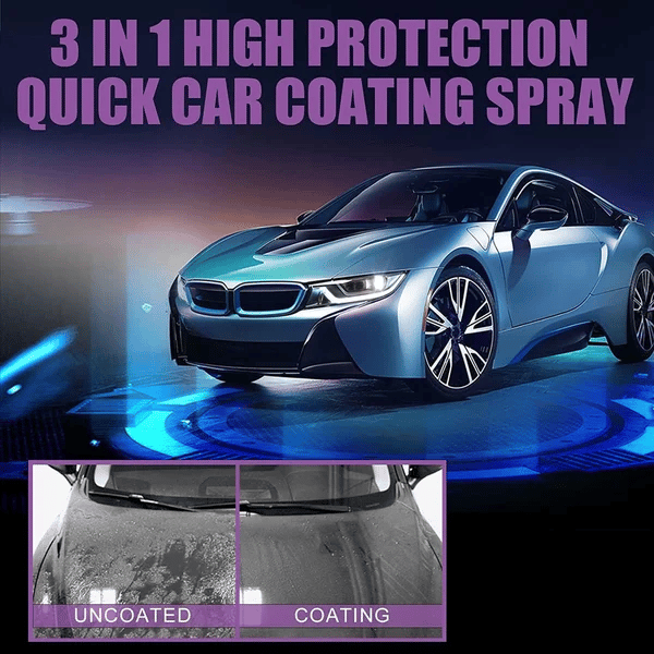🥳2026 HOT SALE🥳💞50K+ SOLD!🚗✨ 49% OFF! 3‑in‑1 High Protection Quick Car Coating Spray – Waterless wash + polish + protection in one. Removes dirt & grime instantly – no rinsing, no fuss! 🧼💨