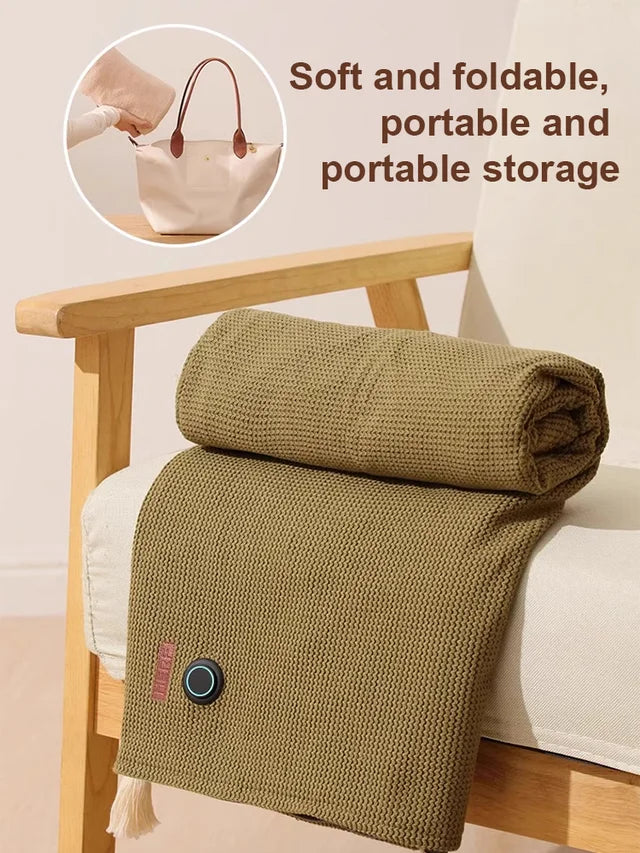 🏆LAST DAY 49% OFF🧣Draagbare USB Verwarmde Deken om te Dragen