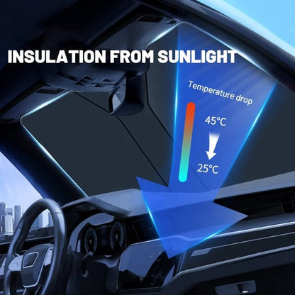 🔥Hot Sale🔥 Windshield Sunshade Foldable Sun Shield