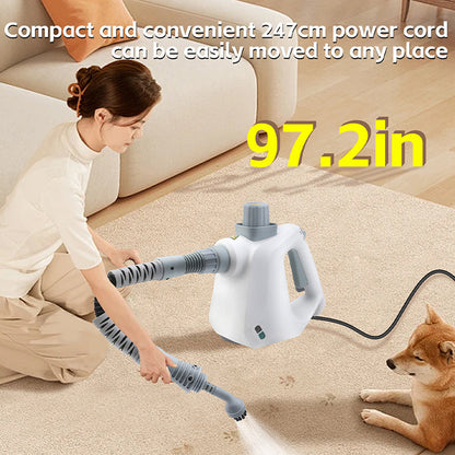 🔥HOT SALE🧼Multipurpose Handheld Steam Cleaner Set for Home✨