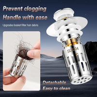 ✨️HOT SALE 49% OFF - 🔥Universal Stainless Steel Pop-Up Sink Drain Strainer
