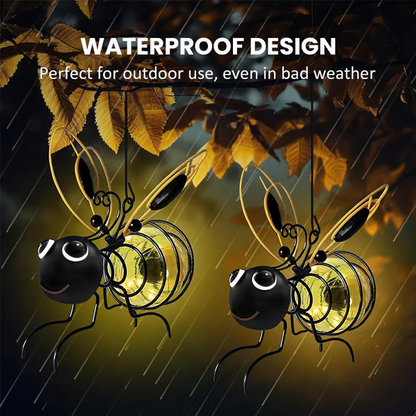 🎁Spring Special🐜🐝Outdoor Hanging Solar Bee Light