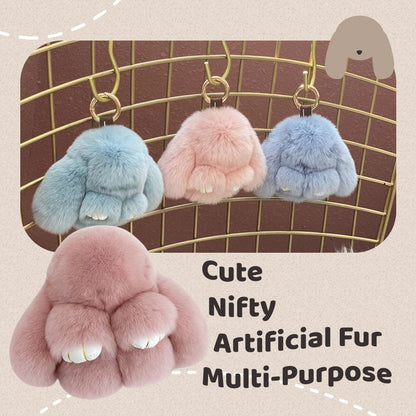 🏆LIMITED TIME SPECIAL SALE 49% OFF🐰Handmade Soft Bunny PomPom Charms