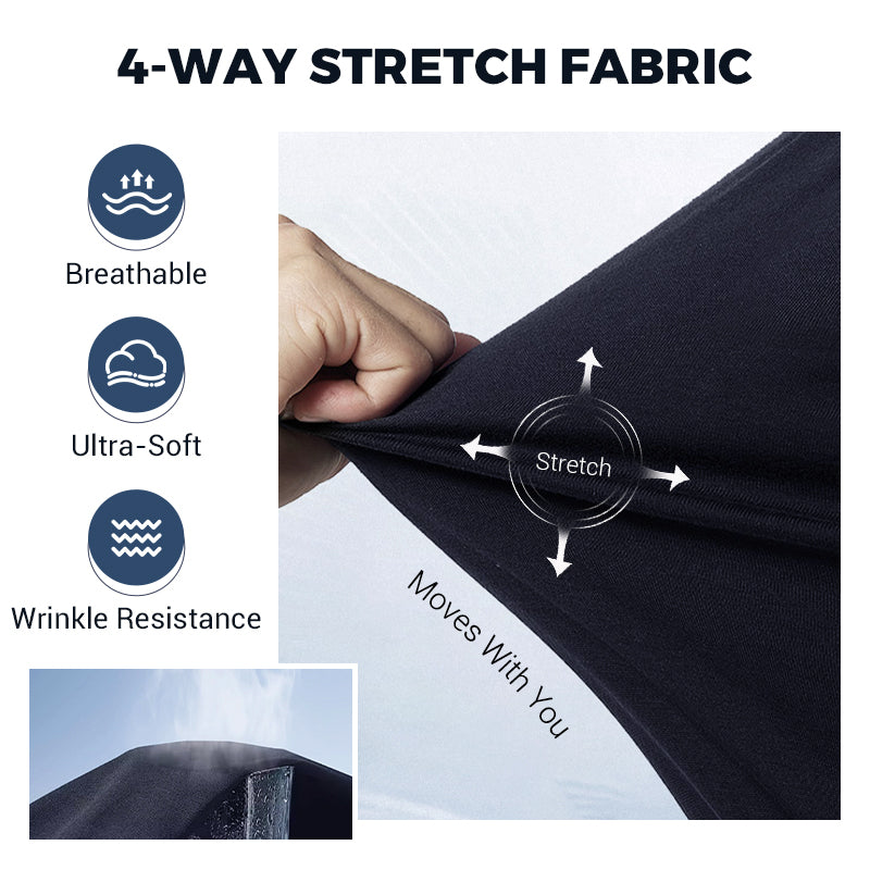 ⏳Limited Time: Men's Stretch Slim Fit Pants – All-Day Flex, Sharp Look