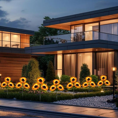 ⏳Limited-time 49% off🌞Solar LED Sunflower Garden Lights-29.6inch/75cm