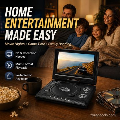 📺 49% OFF | 7.8" HD Portable DVD Player – Your Pocket Cinema Anywhere! 🍿