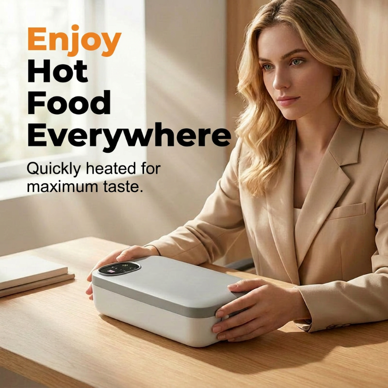 📢📢49% off now！🍱⚡ Portable Self-Heating Electric Lunch Box 🔋🌡️