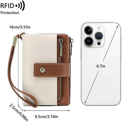 📢📢49% OFF !!!⏰Women's RFID Blocking Leather Wallet👛