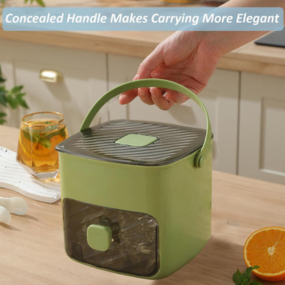 🥳2026 HOT SALE🥳💞50K+ SOLD!💥🥤🧊 49% OFF! Ice Cube Maker with Storage – 48 cubes at once, leak‑proof lid. Stackable, saves space. Includes ice scoop & tong. A summer essential. 🏖️✅