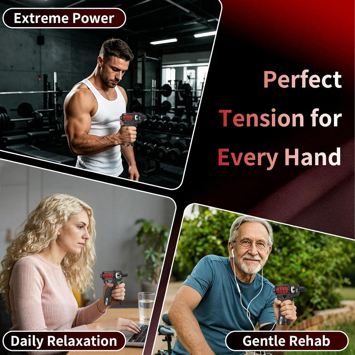 🥳2026 HOT SALE🥳💞50K+ SOLD! 💪✊ 49% OFF! Adjustable Hand Grip Strengthener with Counter – rotary resistance, textured grip. Train fingers & forearms anywhere! 🏋️✅