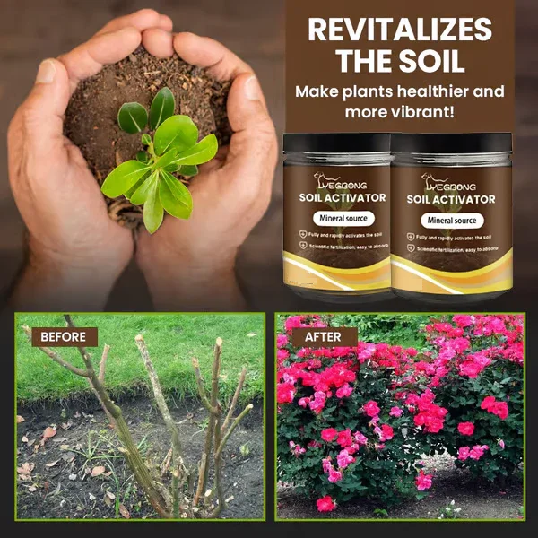⏰🔥LIMITED TIME 49% OFF! 🏆 75K+ SOLD Soil Pro Activator – Boost Plant Growth, Revitalize Soil & Maximize Yields 🌳✨