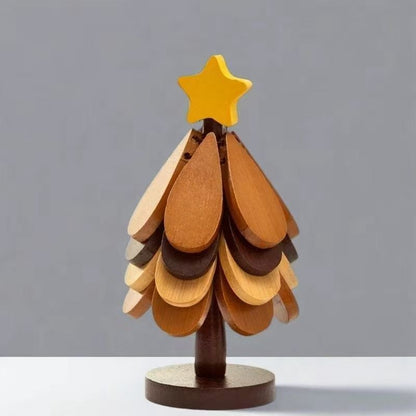🎄 LIMITED‑TIME 49% OFF! 🔥 Natural Wooden Tree Trivets for Hot Dishes – Festive, Foldable, Durable ✨