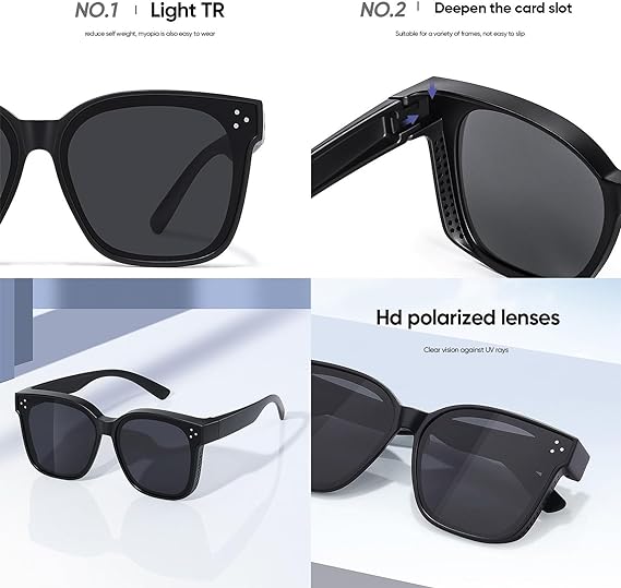 🕶️ LIMITED-TIME 49% OFF! ✨ Fit Over Sunglasses – UV400, Snap-On, Universal 🏔️