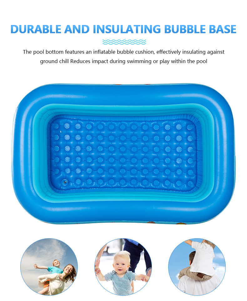 🏊 49% OFF NOW! 🎉 Children's Inflatable Pool – Sturdy PVC & easy setup – Perfect for backyard fun on hot days – safe and colourful for kids 🌞✨
